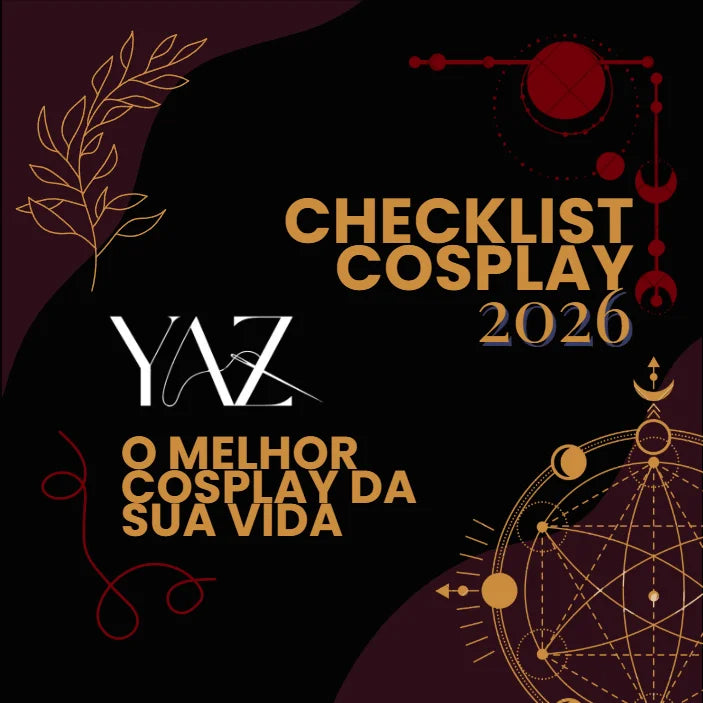 Checklist de cosplay: planner digital para organizar seu projeto — Yaz Amorim Studio